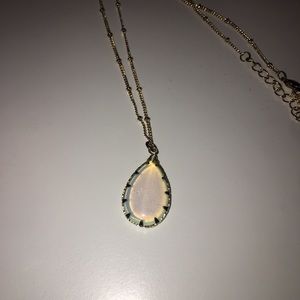 altar’d state opal teardrop necklace